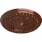 Ekena Millwork Foster Shell Ceiling Medallion (Fits Canopies up to 9 5/8"), 15 3/4"OD x 2"P, Copper Penny CM15FOCPS - alternate 3